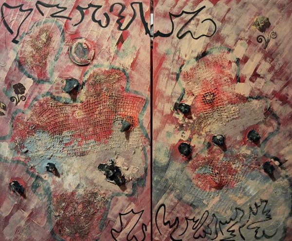 Ohne Titel , 2 Tafeln